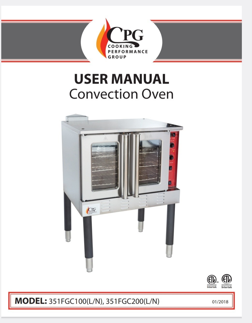 convection oven fan motor