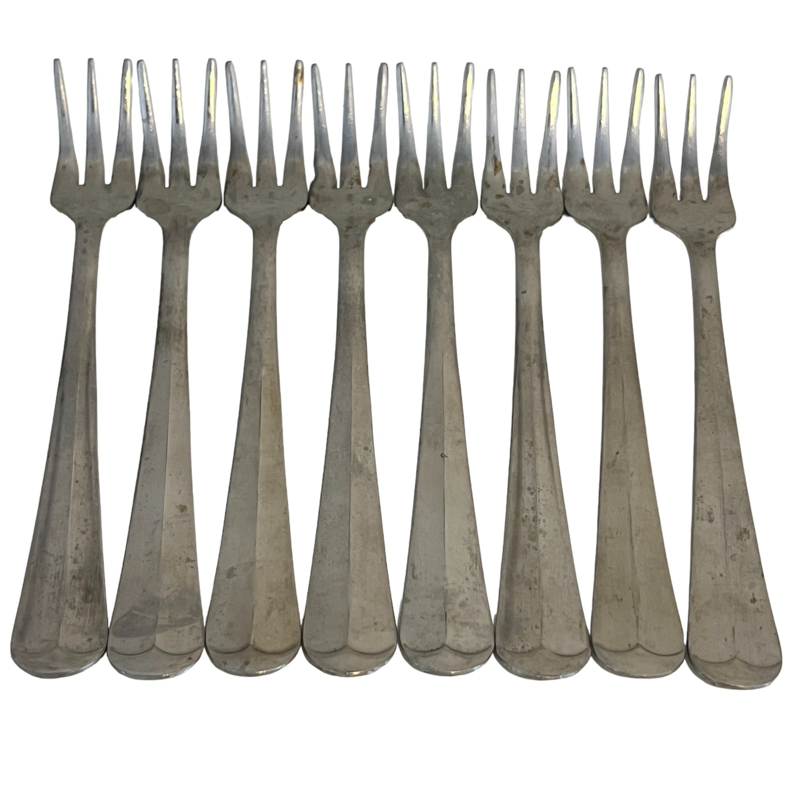 Hoan Stainless Steel Cocktail Fork Single Flatware 8 Pieces 5.8"