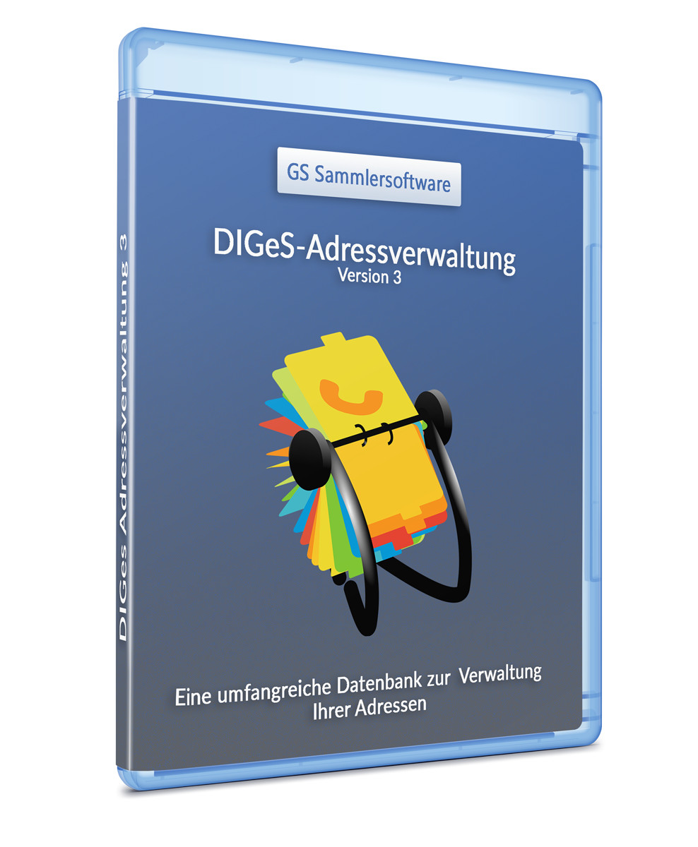 DIGeS Address Management 3 - Software Program for Managing Addresses