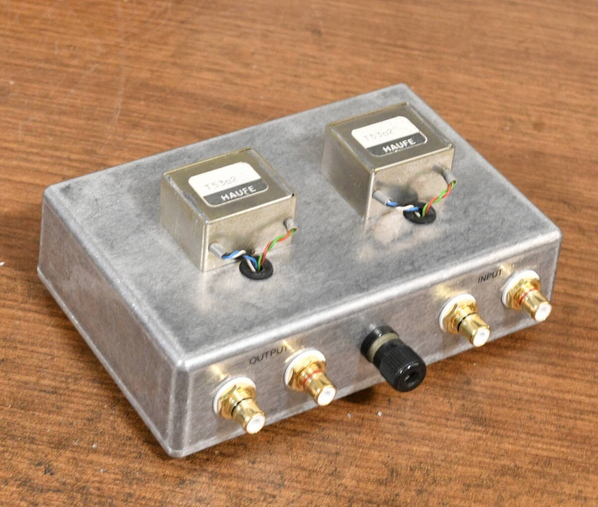 HAUFE T-5302 Line Input Transformer, Step-up Ratio 1:3 German-made tested good