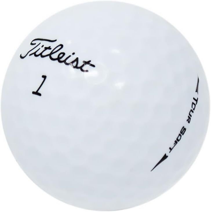 12 Titleist Tour Soft Near Mint Used Golf Balls AAAA