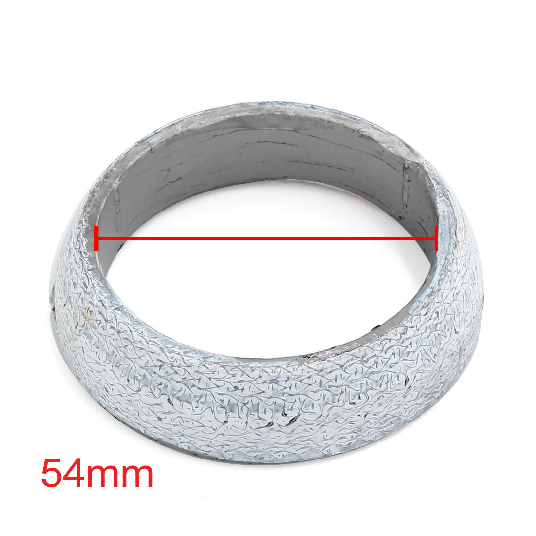 Universal Manifold Header Exhaust  Donut Gasket 15mm x 54mm x 68mm for Car