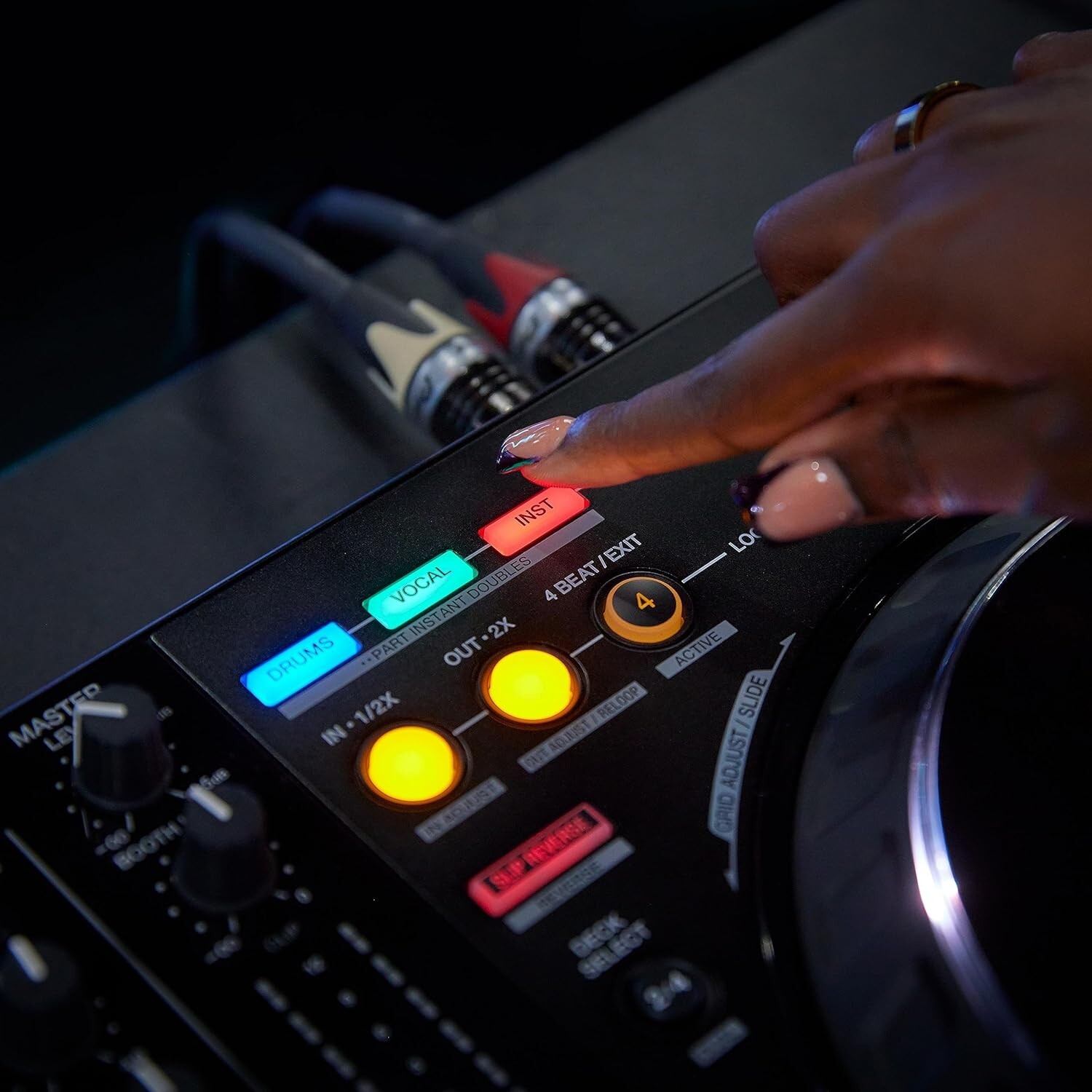 NEW Pioneer DJ DDJ-FLX10 4-Channel Controller 4-deck Controller, 2 x 8 Jogwheels