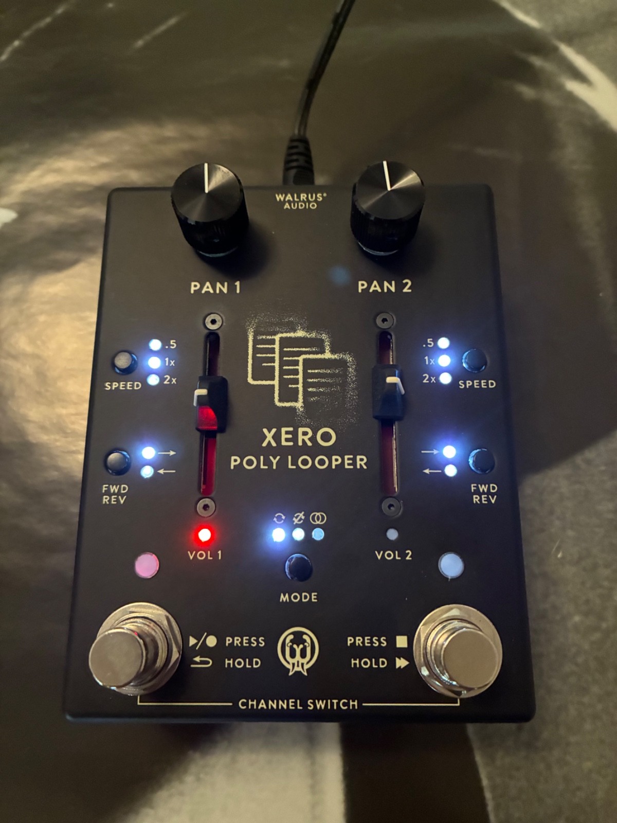 Walrus Audio Xero Poly Looper Black