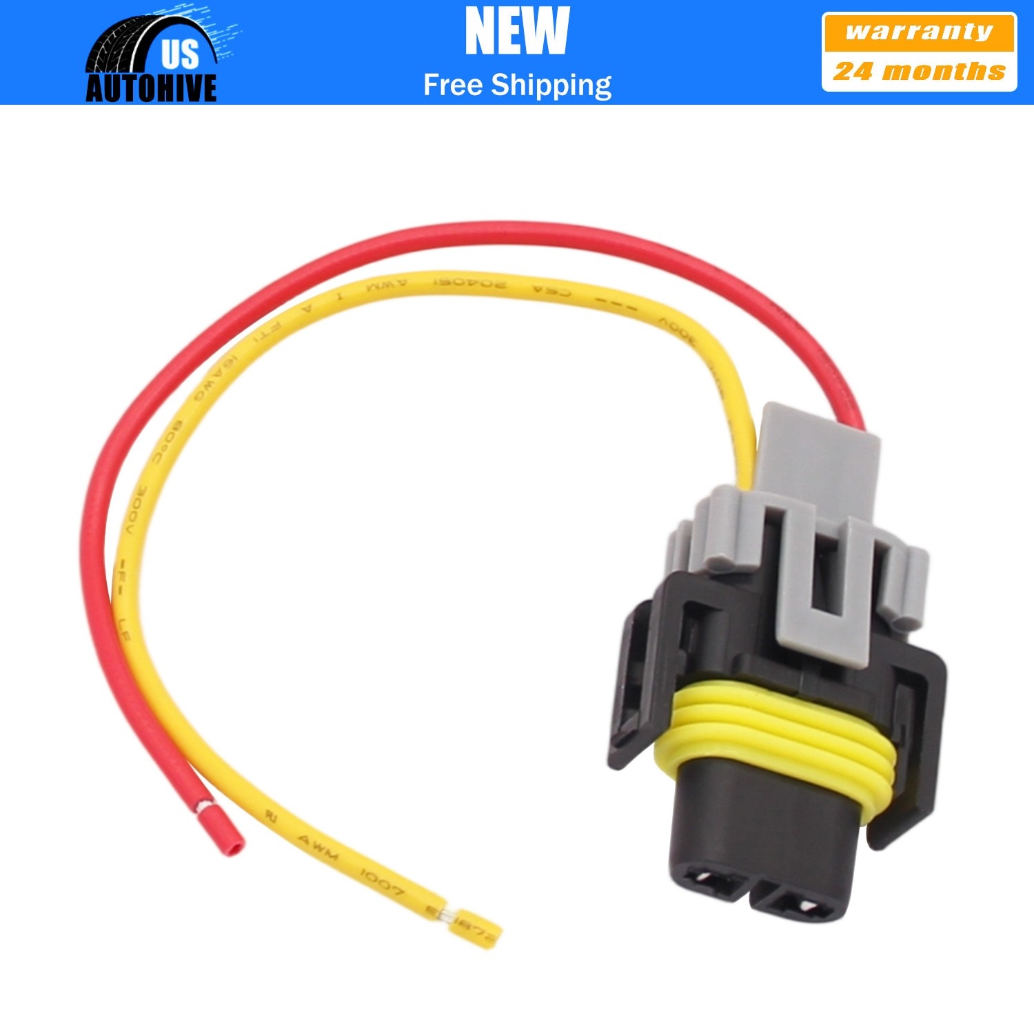 Speed Sensor Wire Harness Plug for GM 700R4, T5, 4L60E PT2298 USA