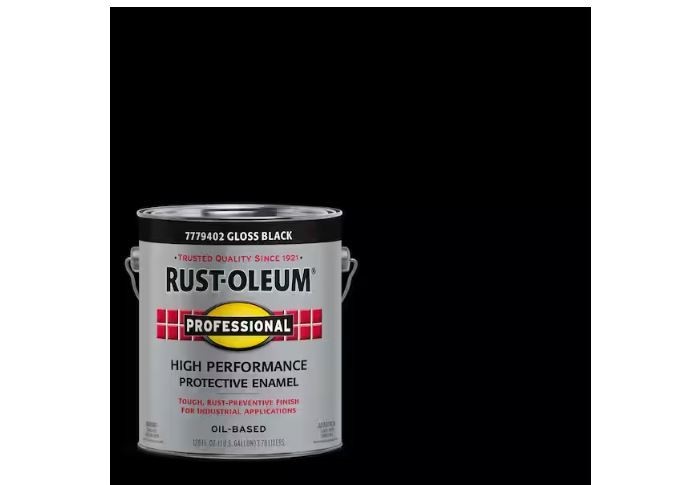 1 Gal. High Performance Protective Enamel Gloss Black Oil-Based Interior/Exterio