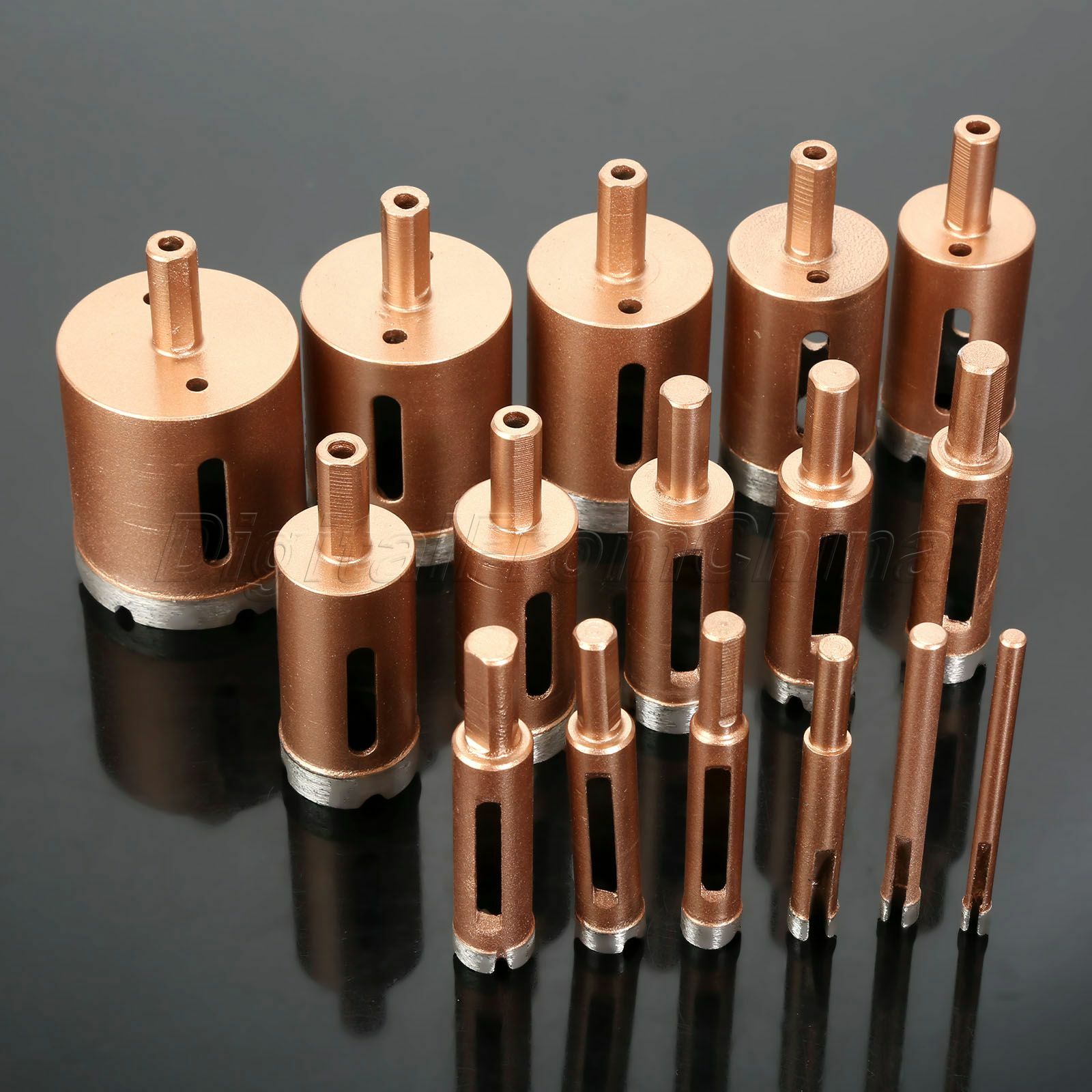 Diamond Hole Saw 6-50mm Drill Bit Cutter For Ceramic Tile Glass Porcelain Marble