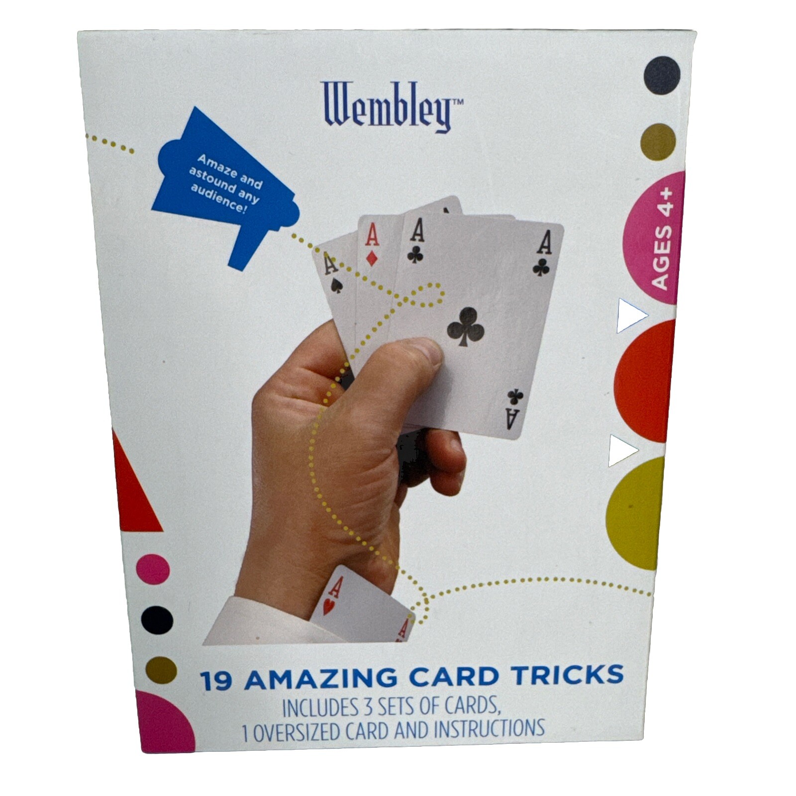 Wembley Magic 19 Amazing Card Tricks Mind Reading Secret Cards Kid Games