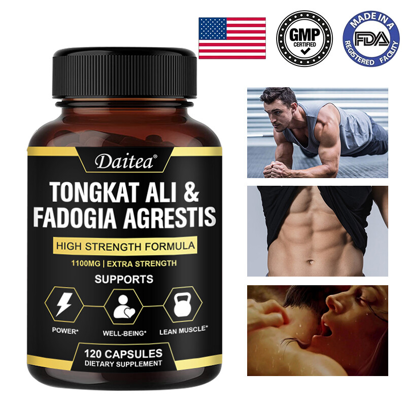 Premium Supplement for Men Supports Muscle Mass, Endurance, Supports Strength