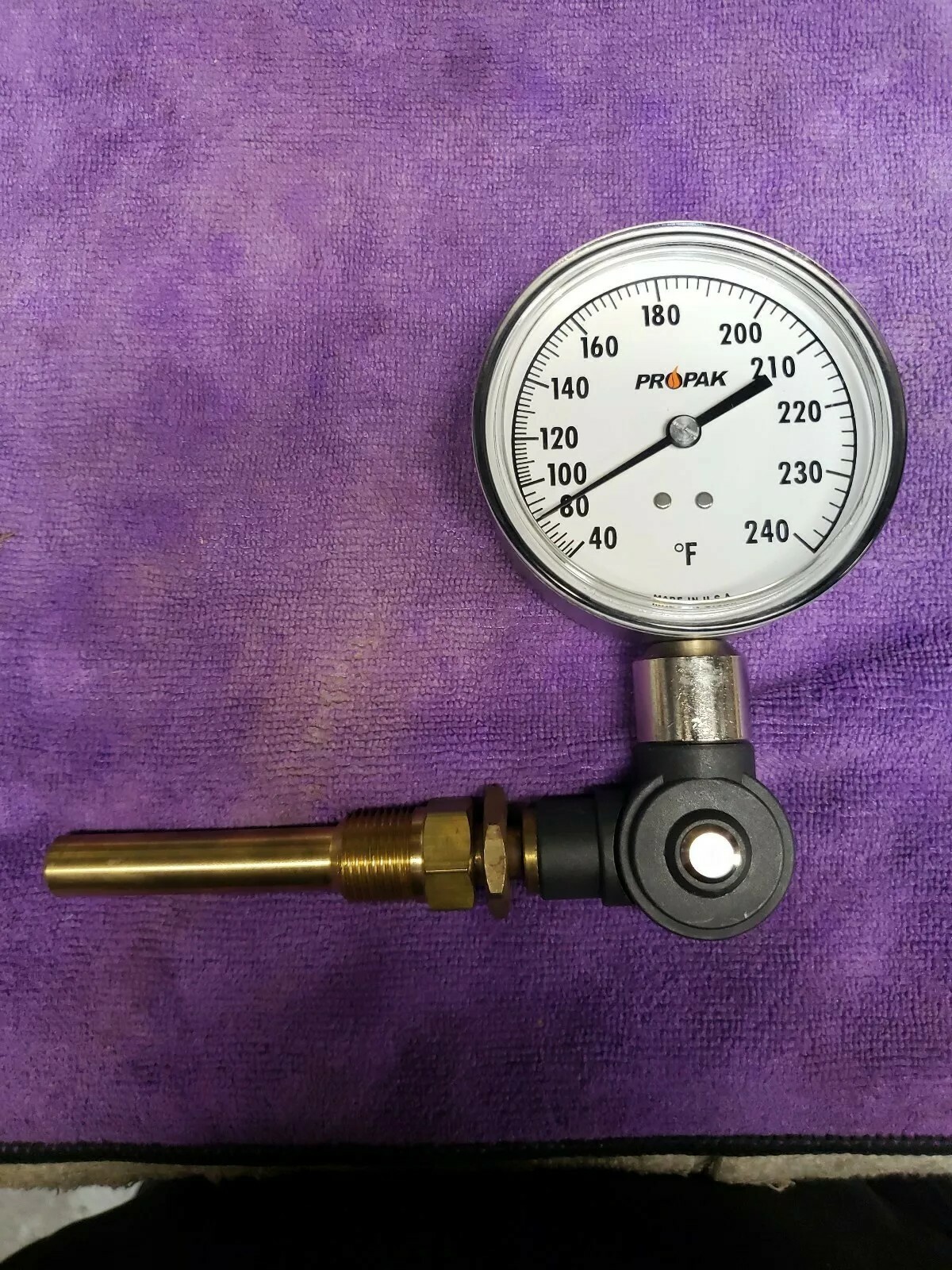 Thermometer Industrial Propak Glass. Multi Position