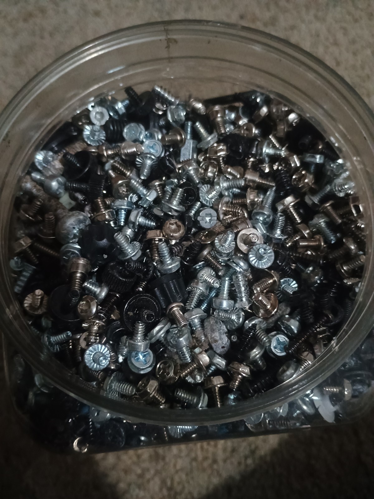 2 Lb Bag Of Micro To 1/2" Mixed Machined Computer/Electronic Bolts/Screws