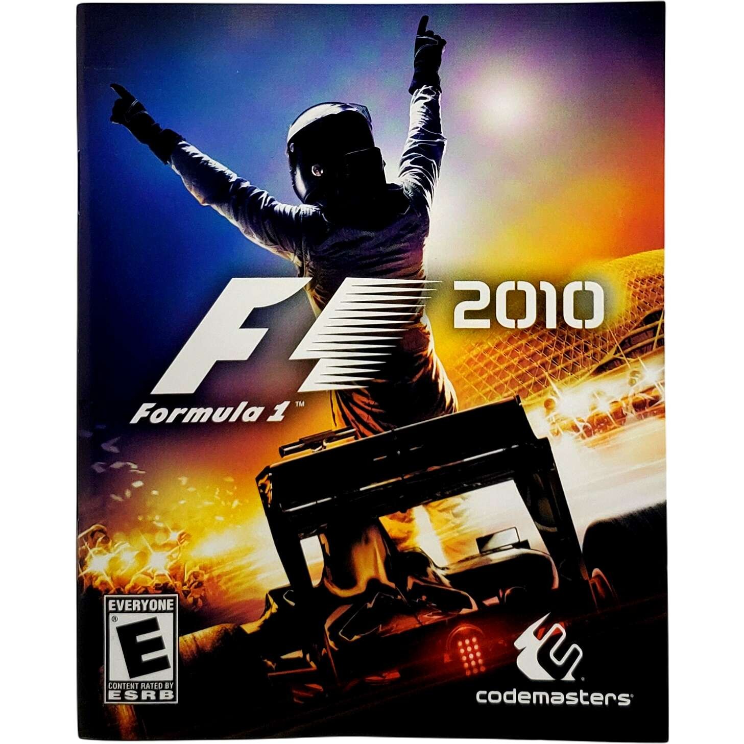(Manual Only) F1 2010 - Sony Playstation 3 Excellent Tested Original