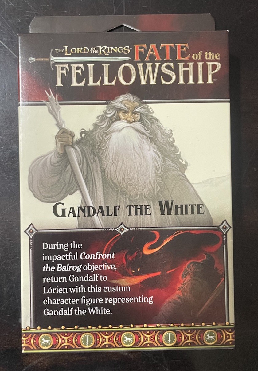 The Lord of the Rings: Fate of the Fellowship Gandalf the White Promo Hobby Next