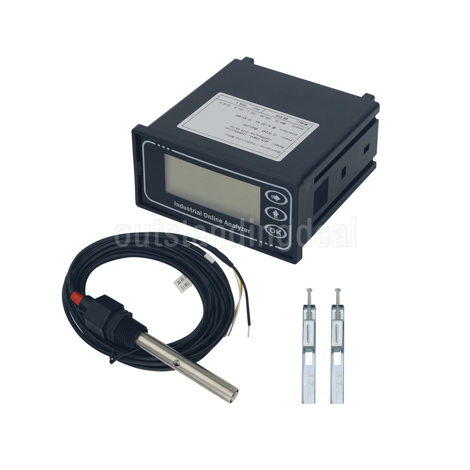 JISHEN ER-510 Online Resistivity Meter High Purity Water Resistivity Tester ot25
