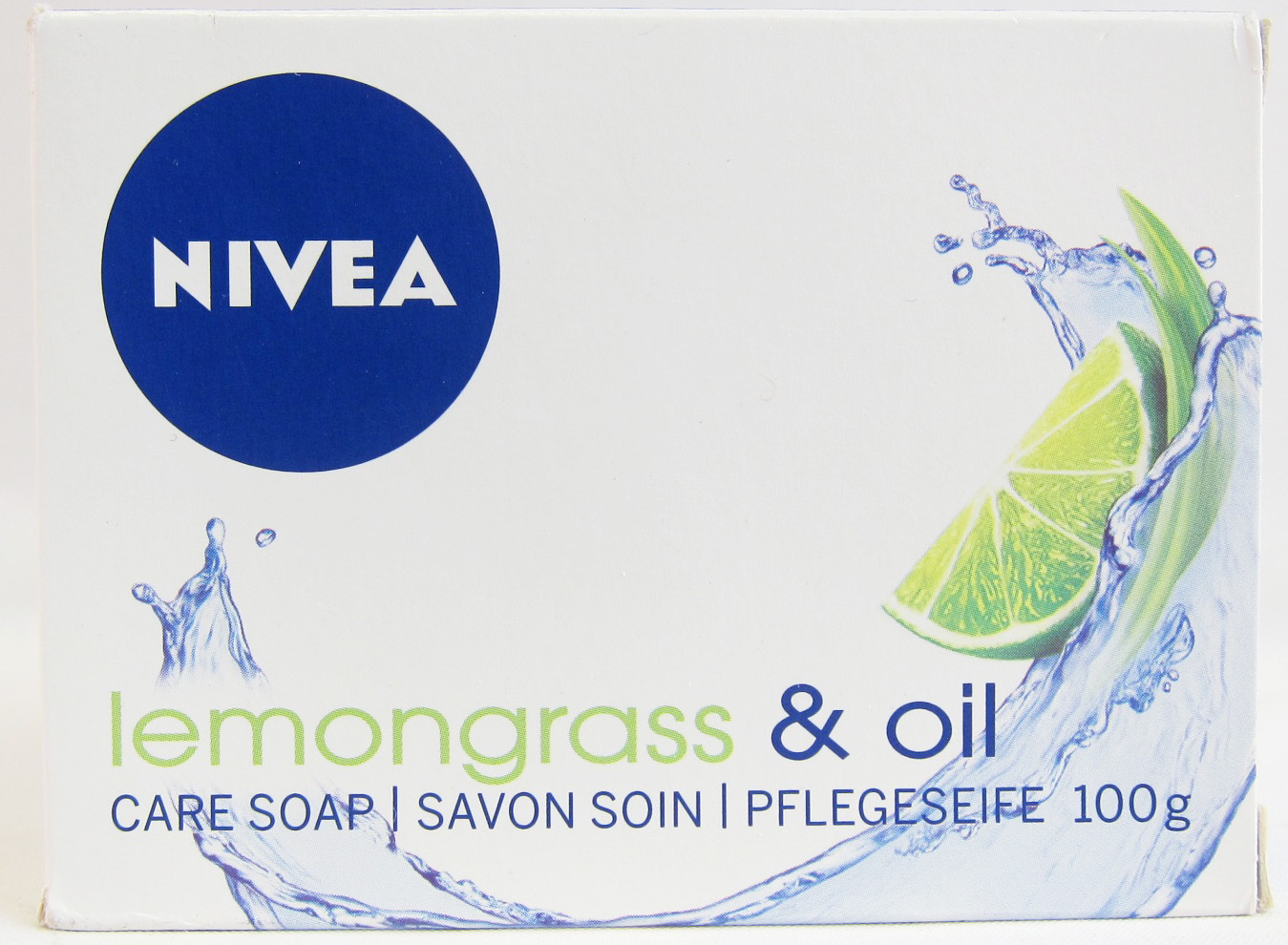 NIVEA bar soap: LEMONGRASS & OIL - 1 x 100 g FREE SHIPPING