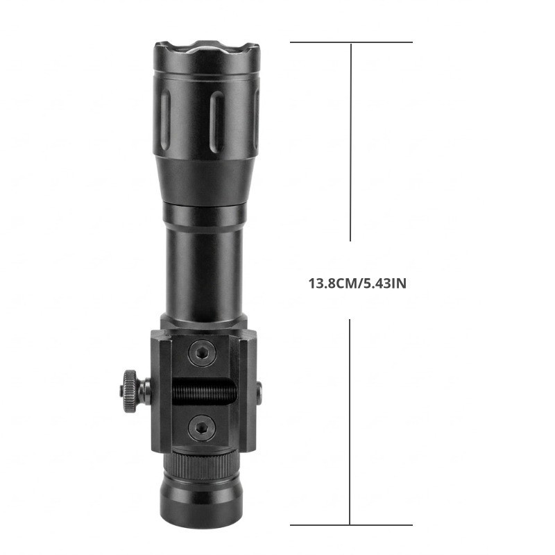 Rifle Light Weapon Flashlight Fits 20MM Rail Outdoor Tactical Flashlight
