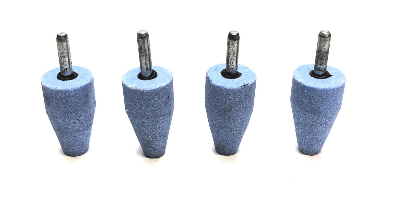 Unbranded 1/4" Shank Fine Hone Grinding Head [Lot of 4] NOS
