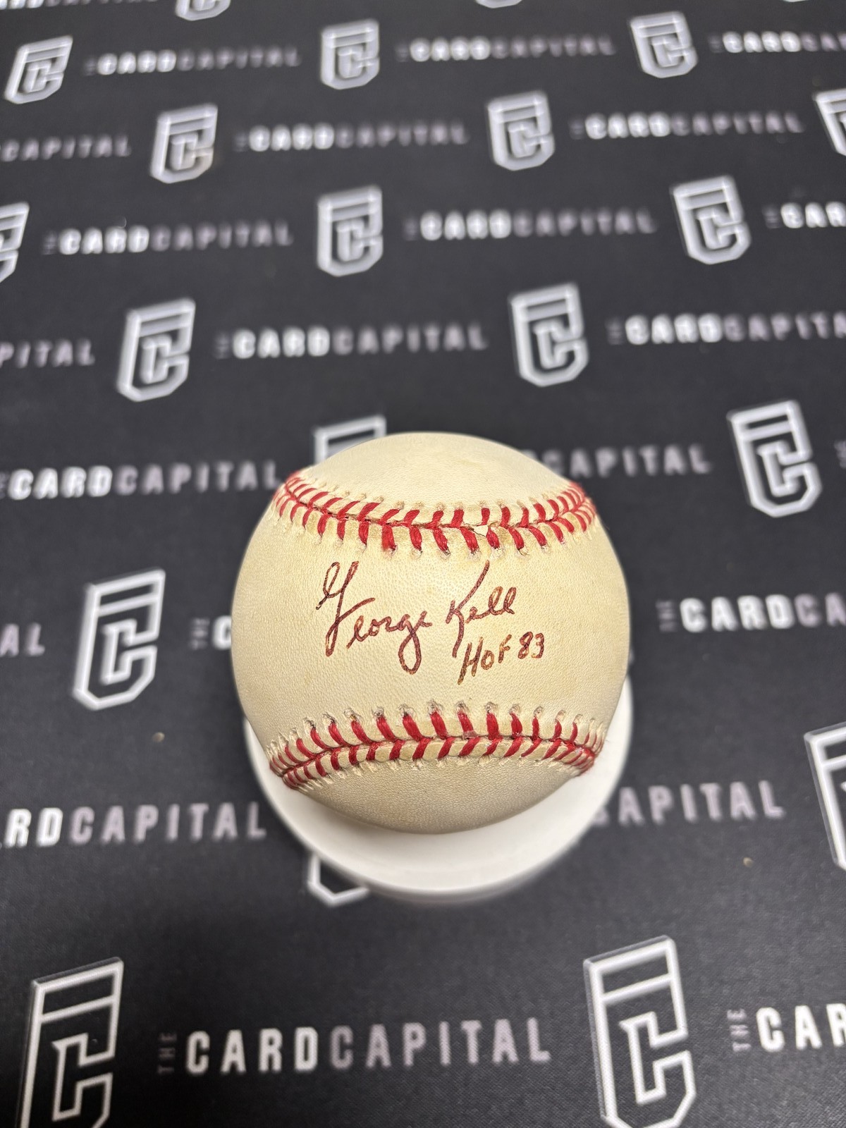 George Kell Signed Official Major League Baseball JSA "HOF 83"