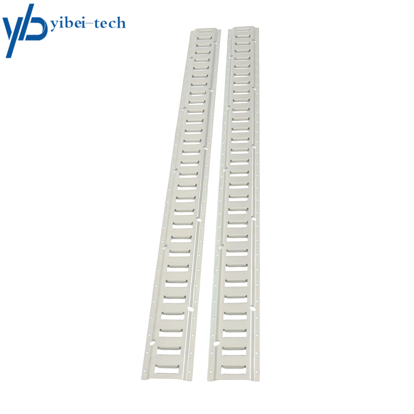 Silver Galvanized Carbon Steel Brand New 2 Pack 5' E Track Tie Down Rail Kit