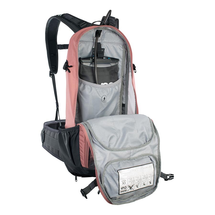 EVOC FR Enduro Backpack 16L with Removable Back Protector, Hydration Compatible