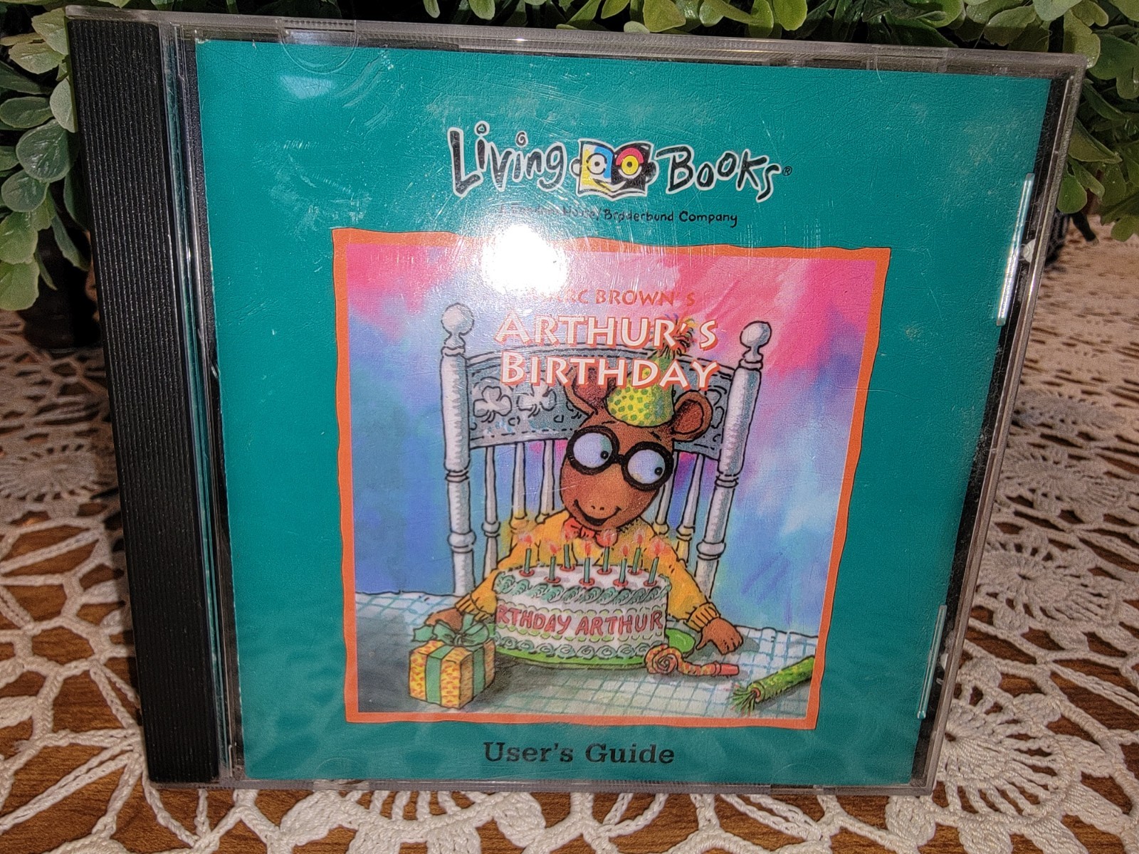 Marc Brown’s Arthur’s Birthday (1997) CD-ROM Living Books Interactive PC
