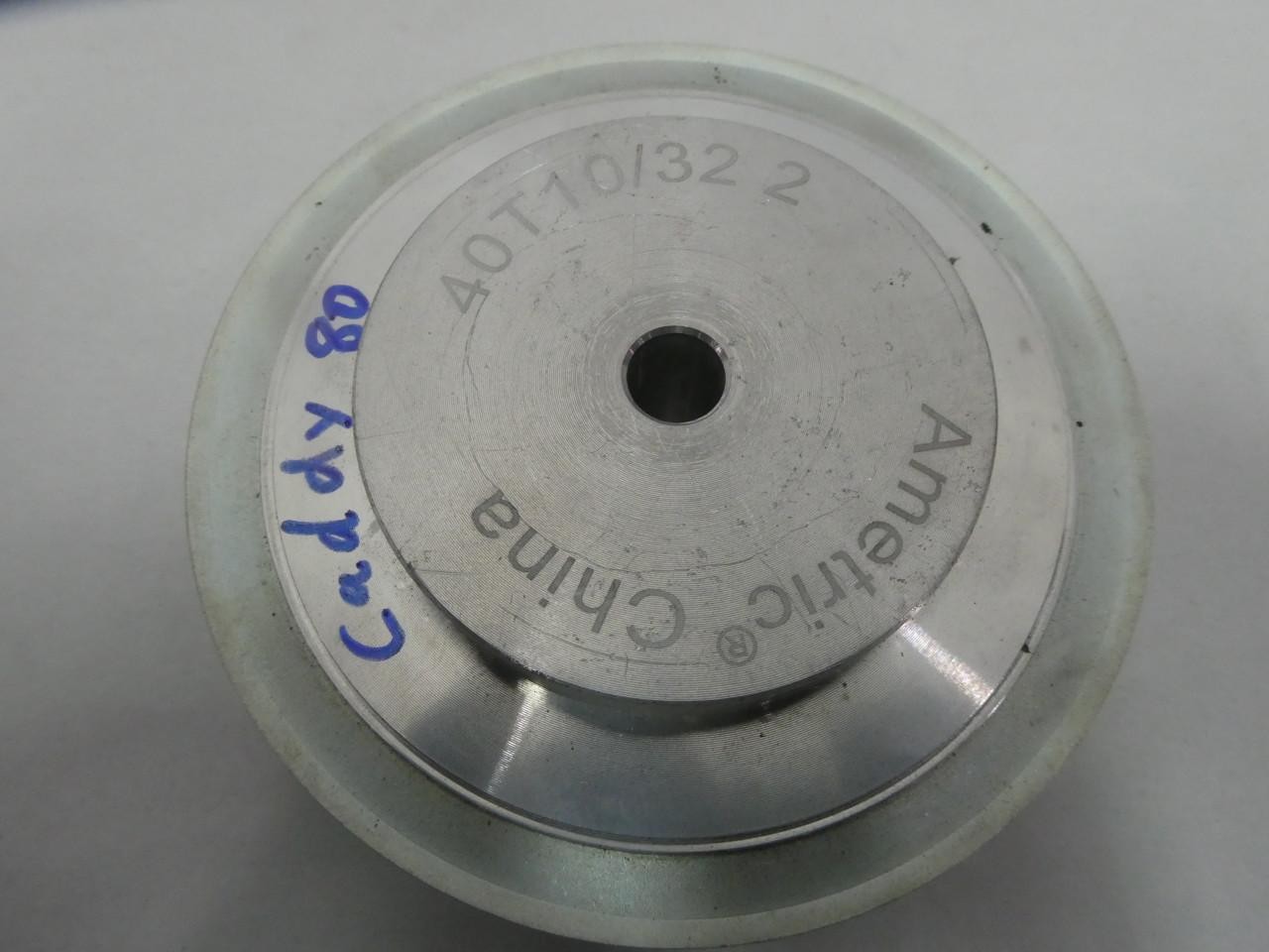 Ametric 40T10/32 2 Timing Belt Pulley