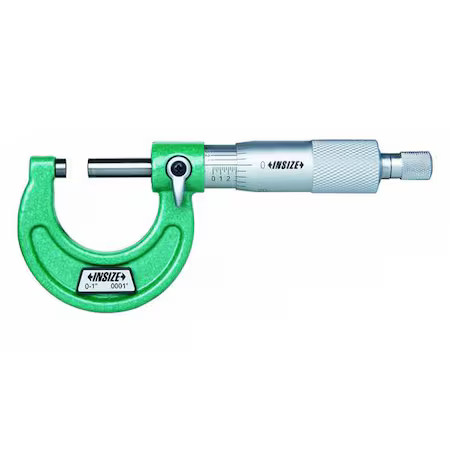 Insize 3203-4A Outside Micrometer, Ratchet Thimble