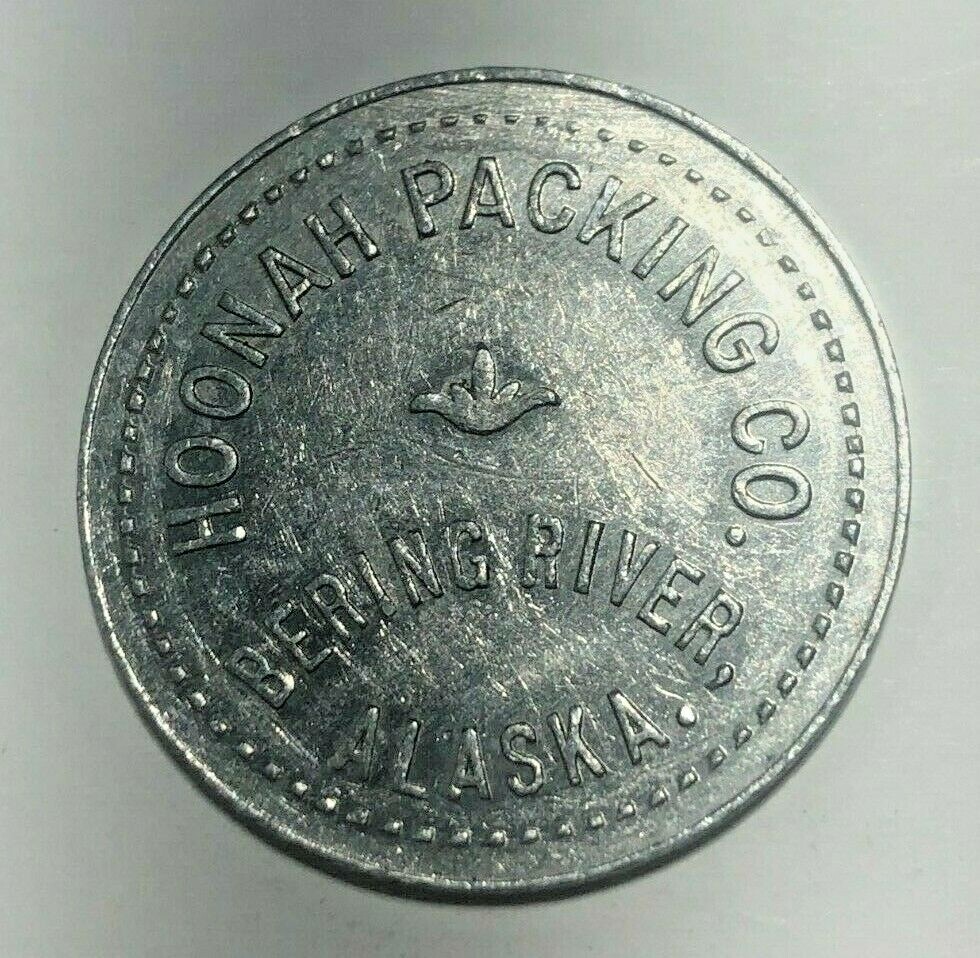 Hoonah Packing Co. Bering River,  Alaska Trade Token Coin .50 Cents