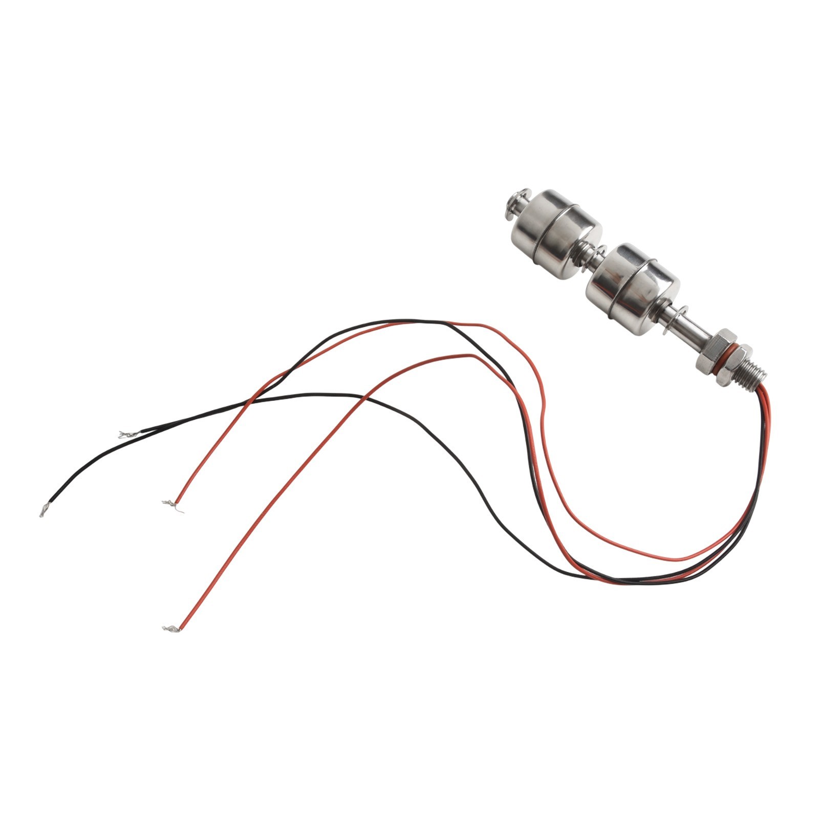 100mm Stainless Steel Double Ball Float Switch Water Level Sensor Controller