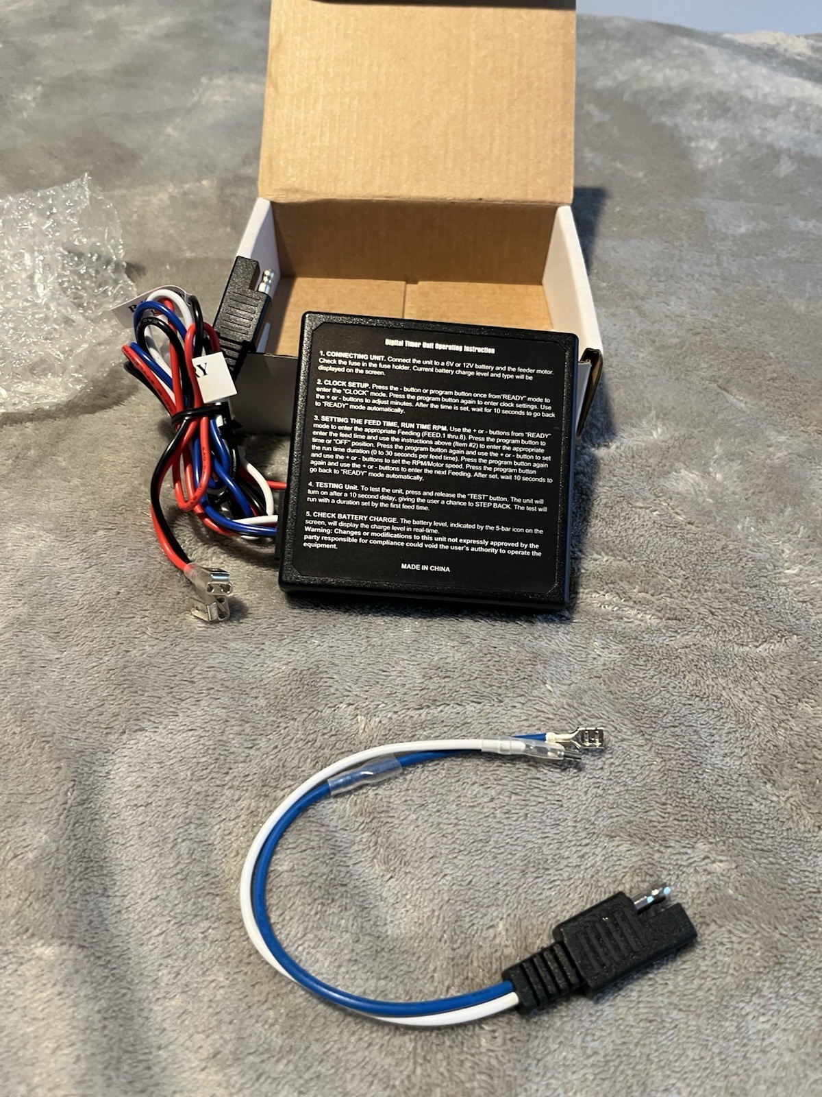 Highwild 6V/12V Universal Game Feeder Digital Timer - G-