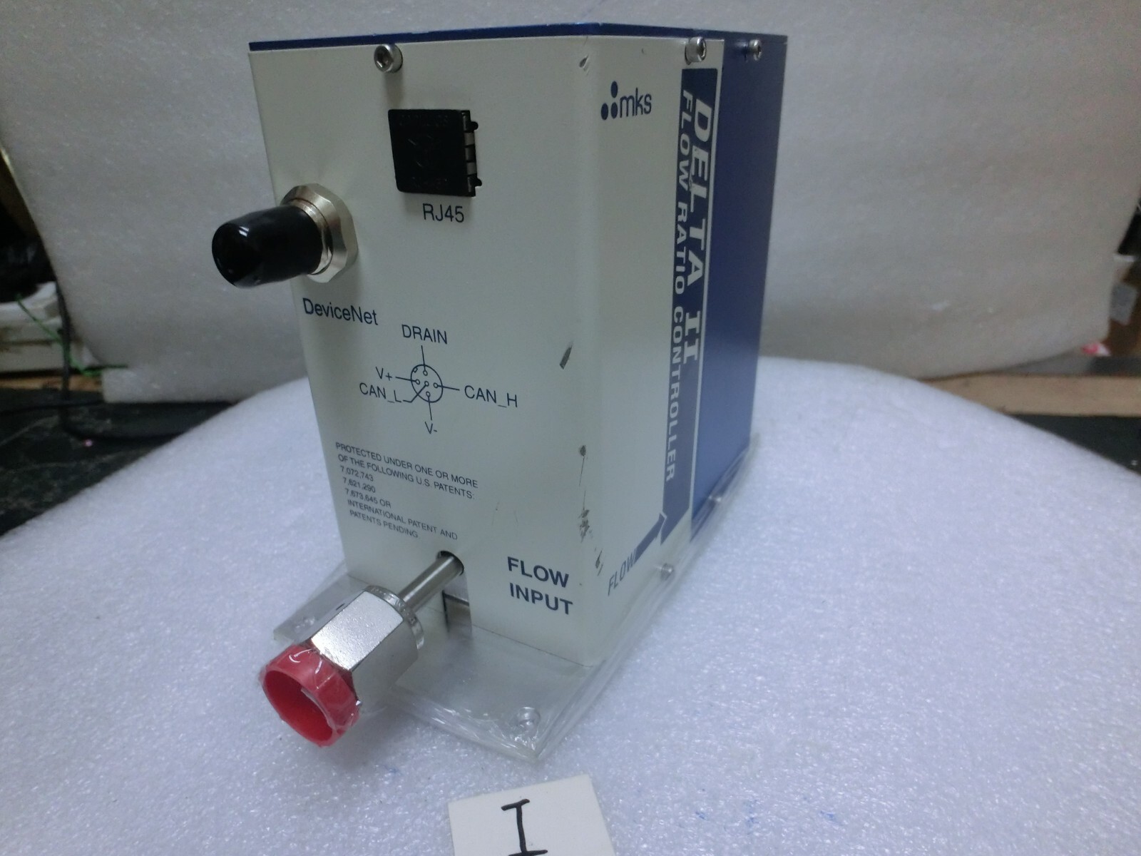 MKS DLT2A1-33192 Flow Ration Controller,N2 1000sccm,Unused,US+9353