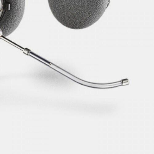 Plantronics H101 Encore Voice Tube Gray Headband Monaural Corded QD Headset, New
