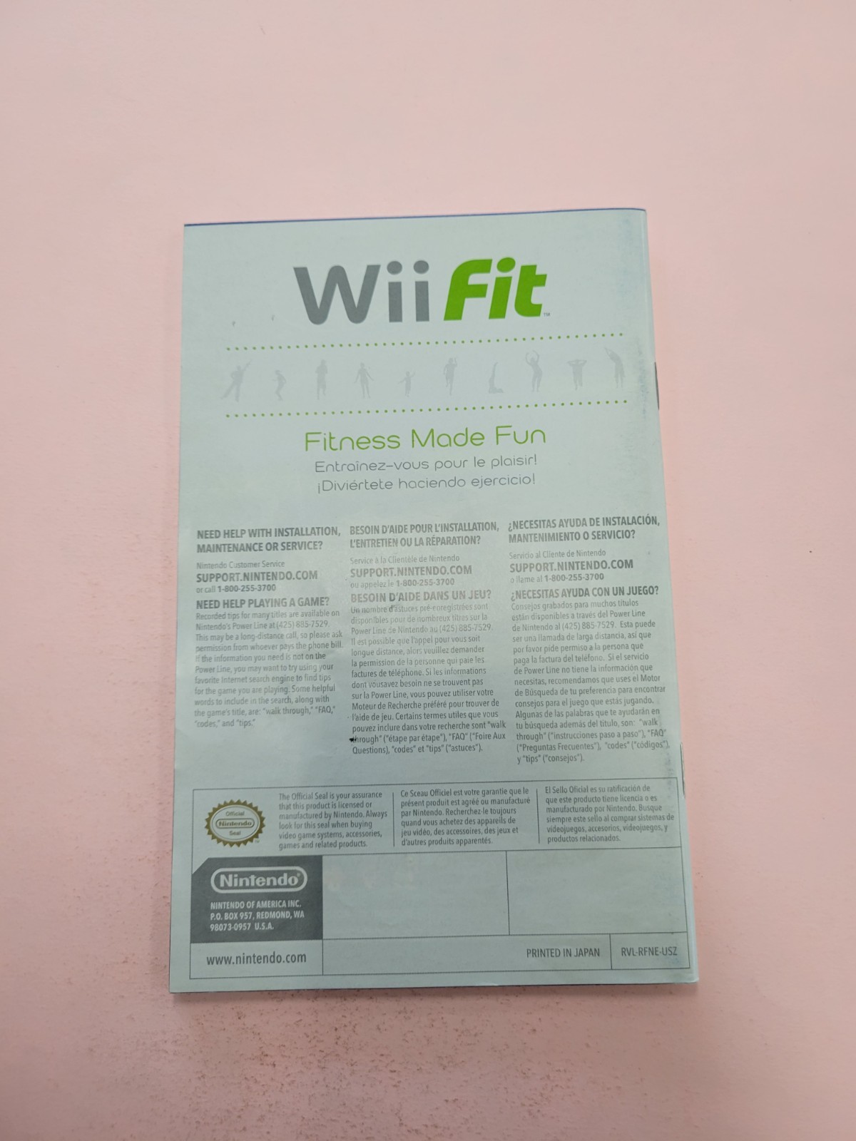 Wii Fit | Wii | Manual