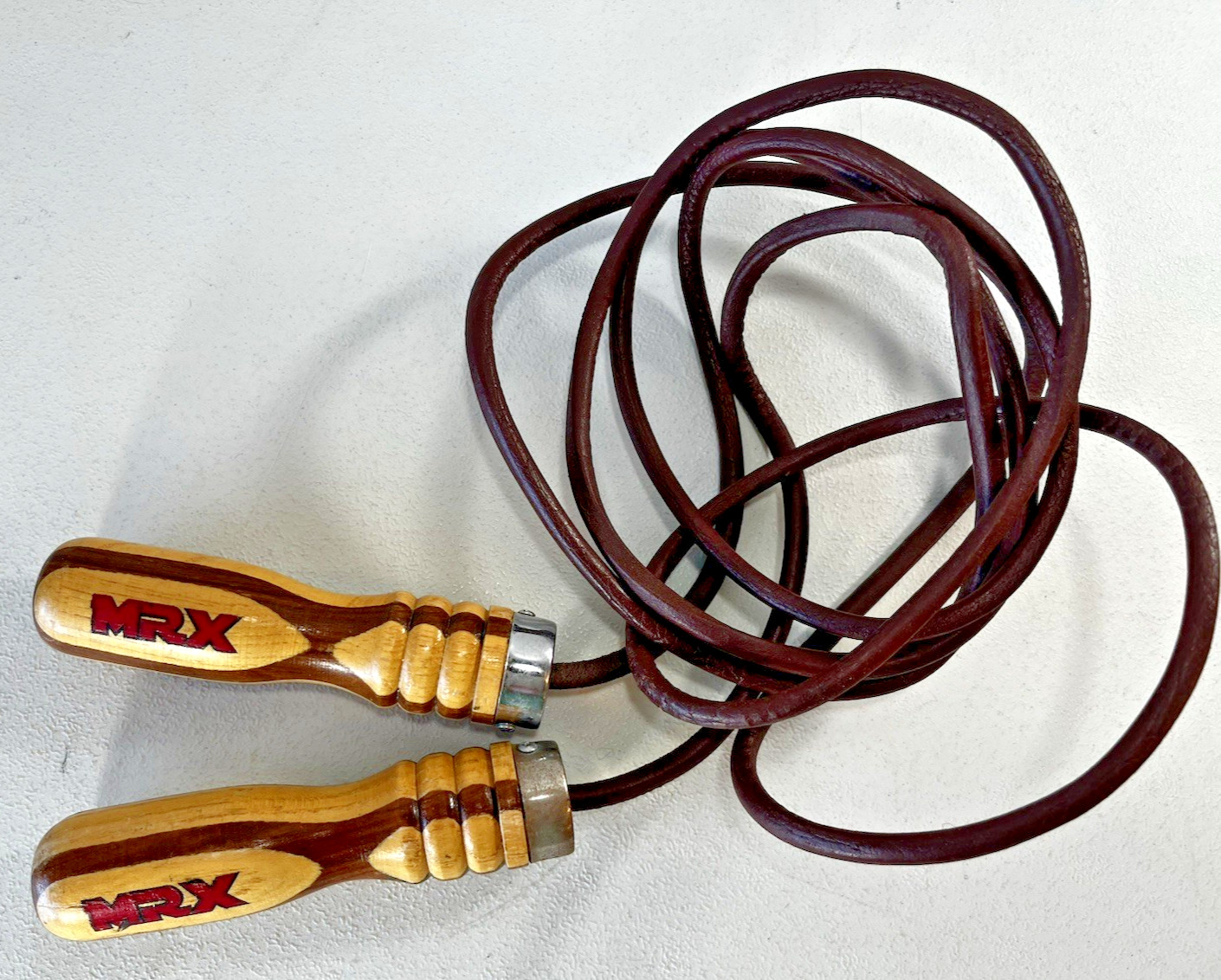 MRX Leather 9' Jump Rope for Boxing, Fitness, Etc. for Men & Women - Ships Fast!