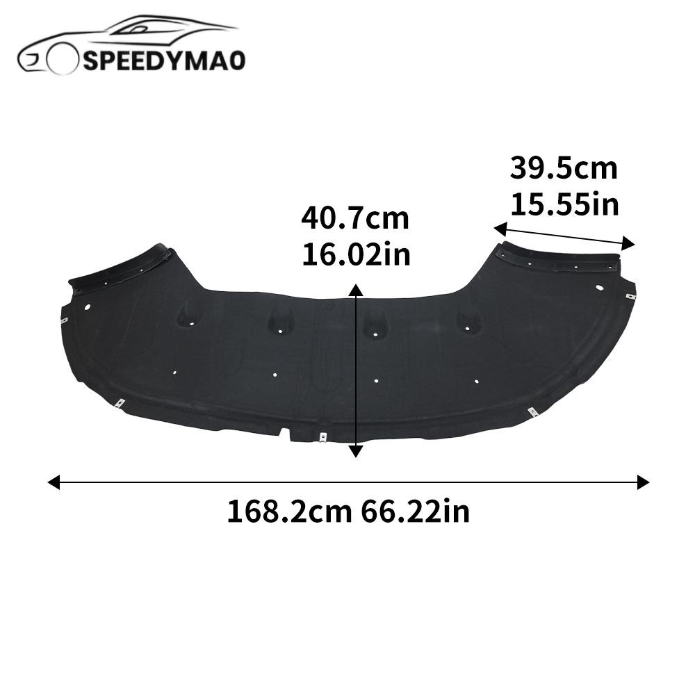 For 2016-2018 Kia Optima Front Engine Splash Shield Guard Under Cover Velvet