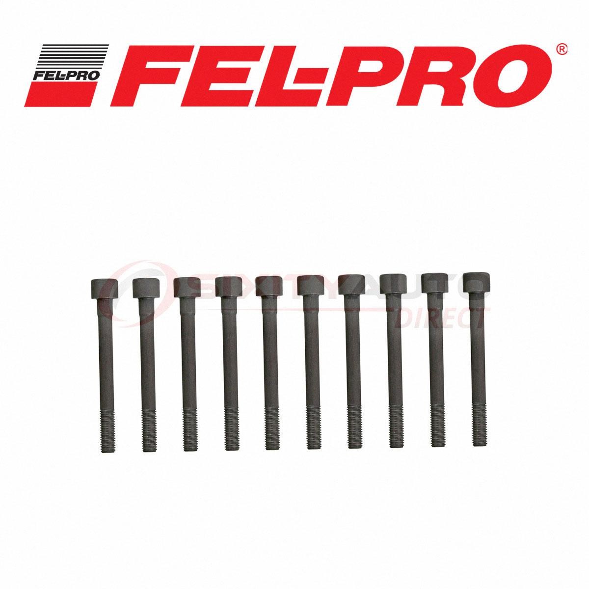 Fel-Pro Cylinder Head Bolt Set for 1991-1999 Nissan Sentra 1.6L L4 - Engine tk