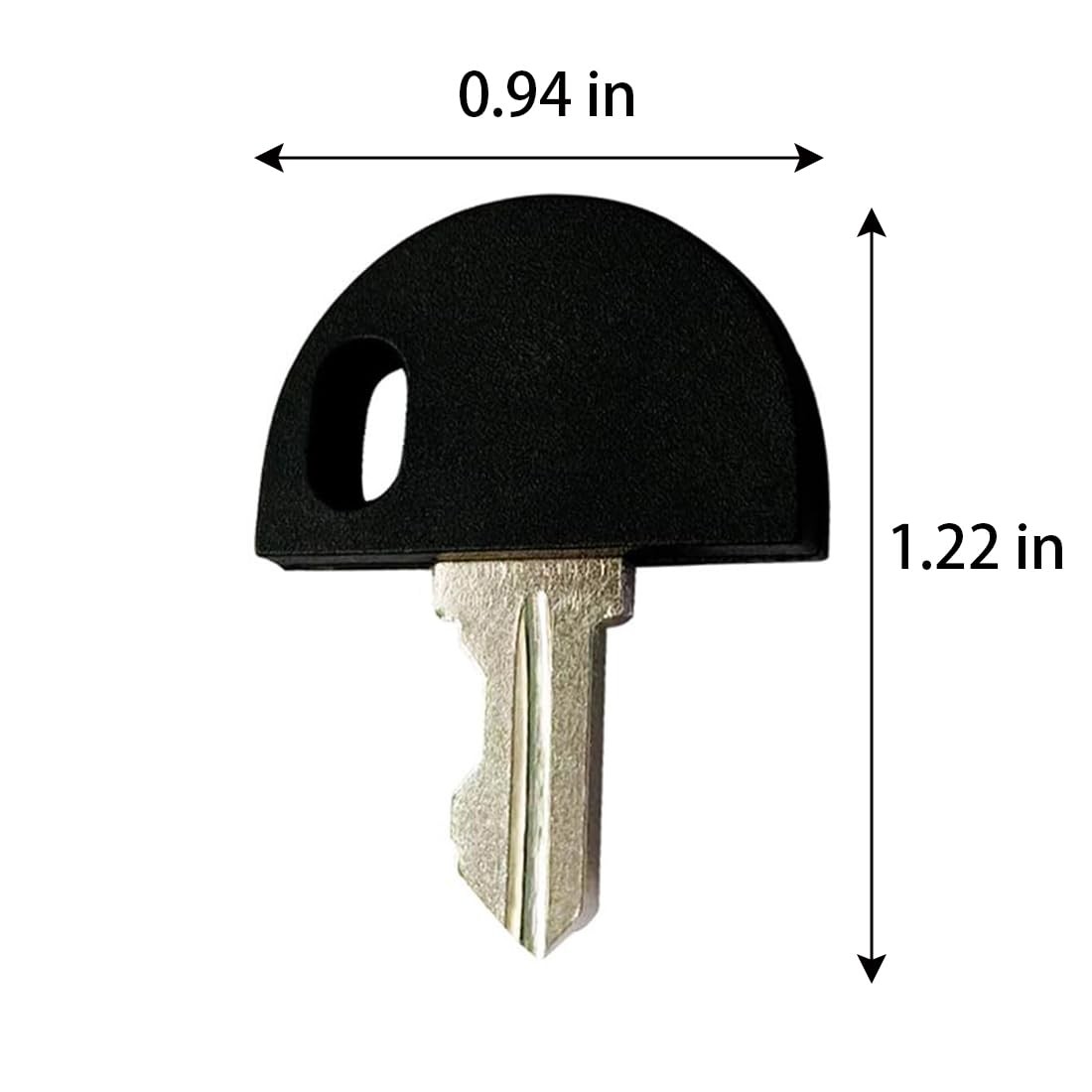 2PCS Replacement Ignition Keys for Pride Mobility Scooters – Compatible Black