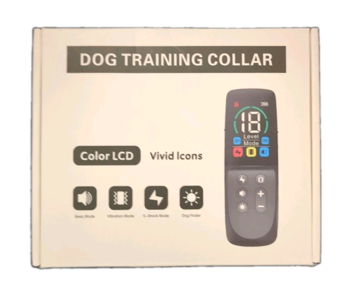 Dog Shock Collar - Dog Training Collar with Remote Rechargeable Smart