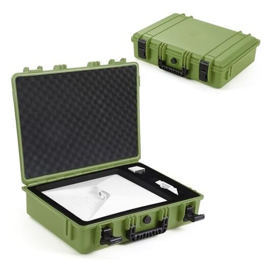 Starlink Mini Case - IP67 Waterproof - Navy Green - Waterproof Travel Case