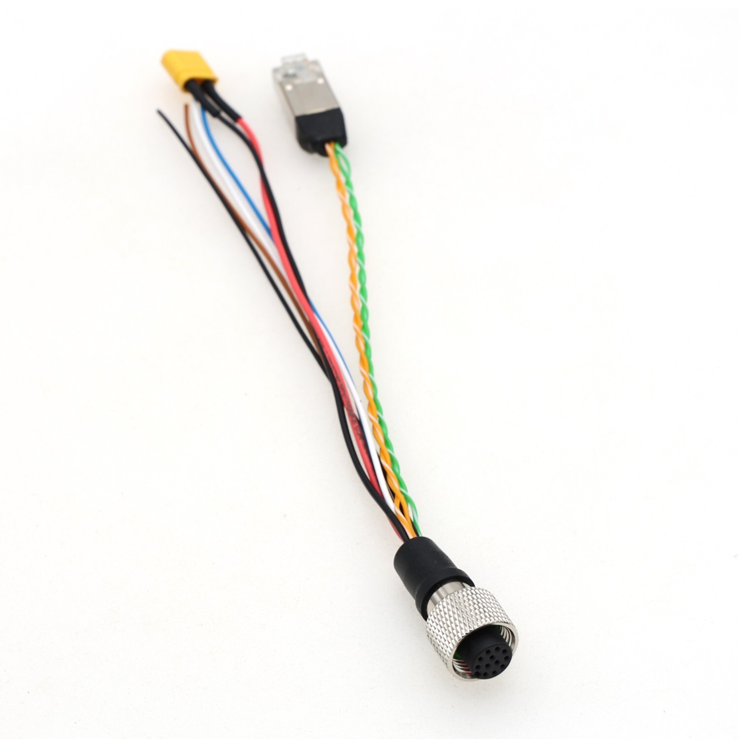 Livox Three-Wire Aviation Connector Livox Mid 360 Cable M12 12pin to RJ45+XT30