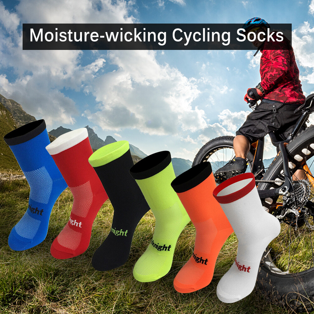 Cycle Socks -wicking Bike Socks Men Women Sports Running Gym Y1I9