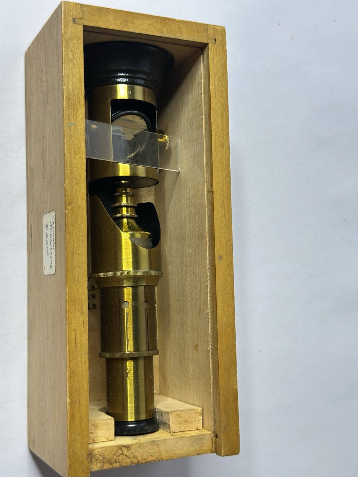 Antique miniature microscope German