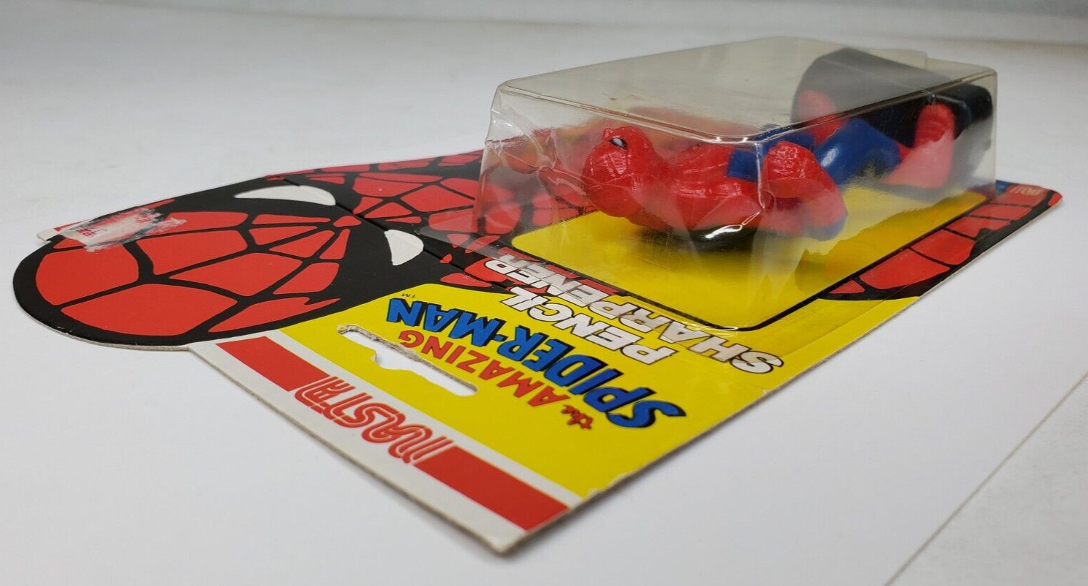 Vintage Spider Man Pencil Sharpner NEW 1980