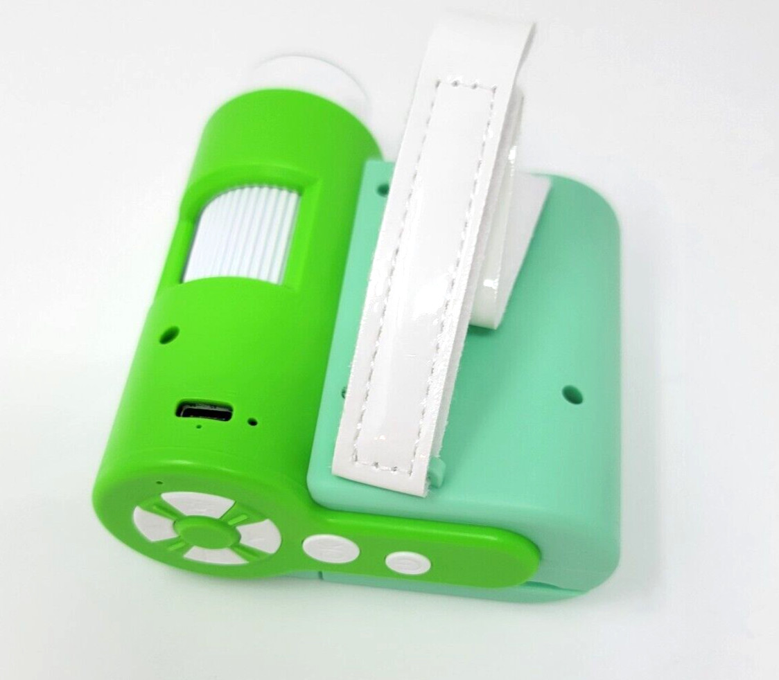 Handheld Microscope for Kids 1000x Pocket Microscope Camera w/ 6 Adjustable Led