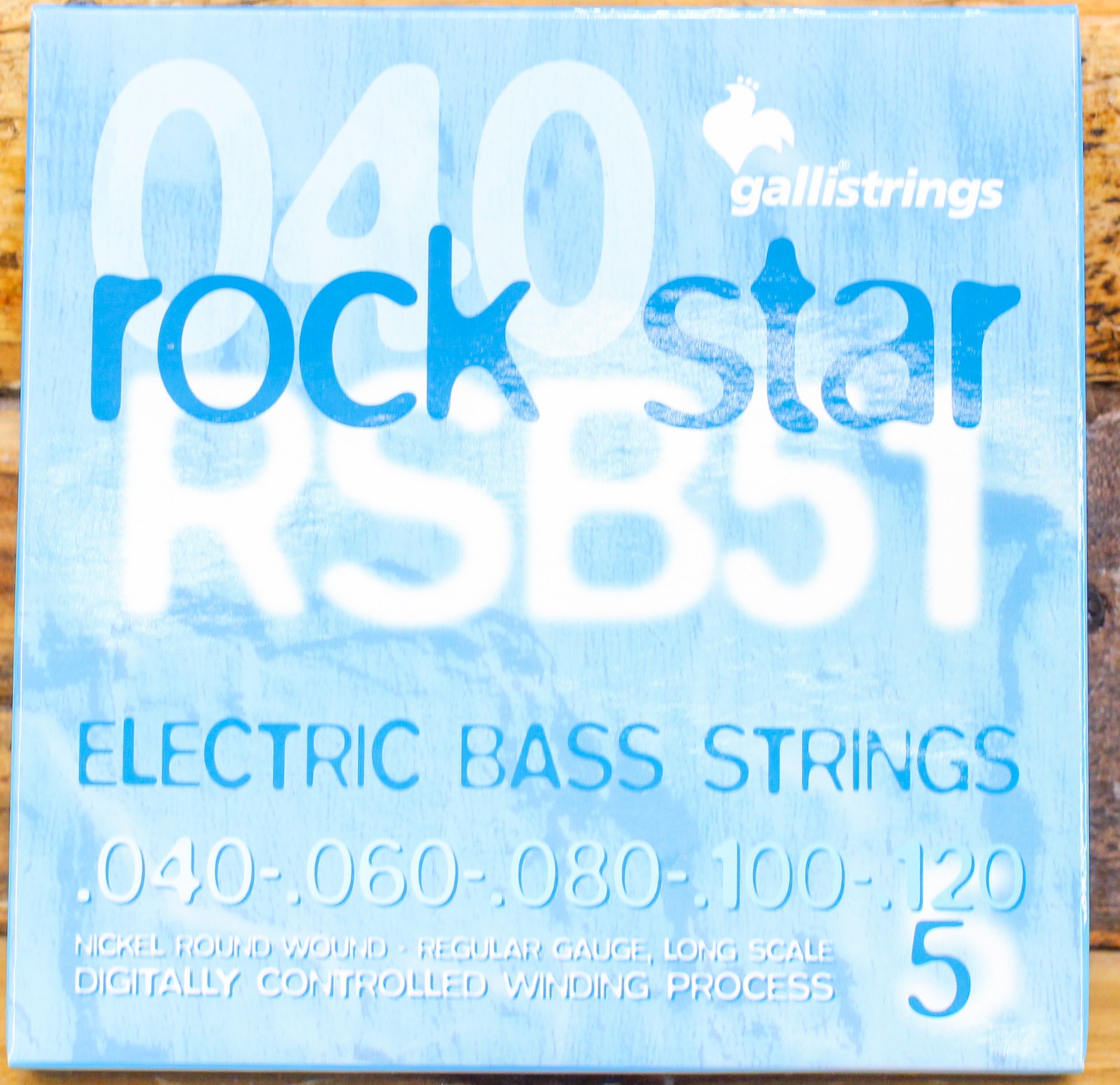 Gallistrings Rock Star Electric Bass Strings Nickel Wound