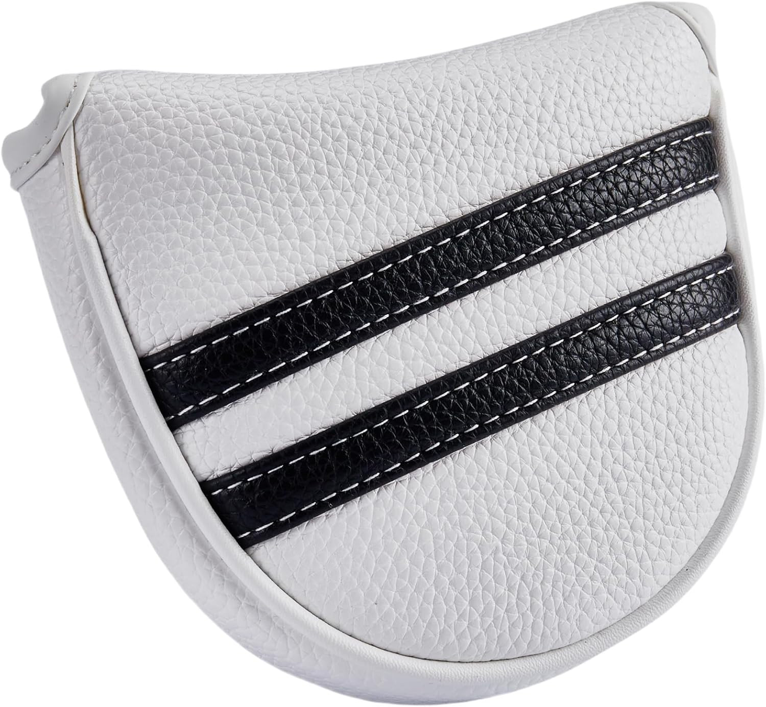Vintage Golf Club Mallet Putter Cover Center Shafted Classic Stripes Magnetic...