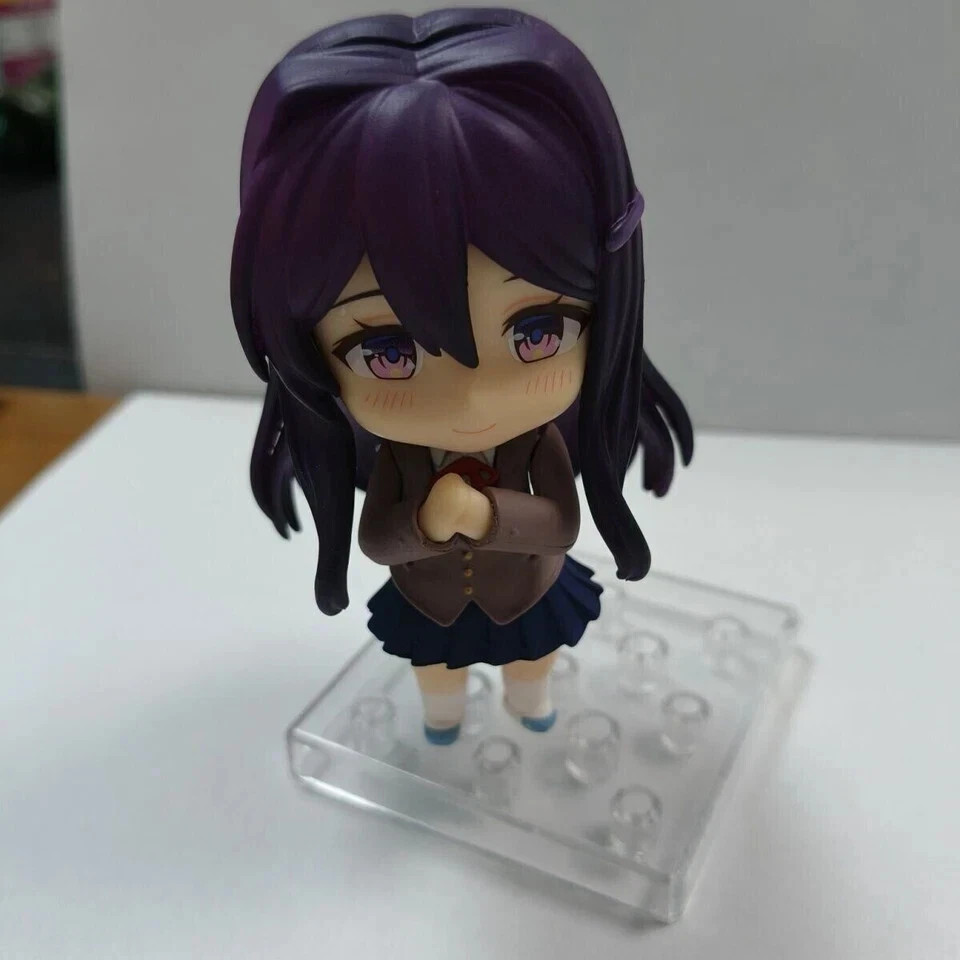 DDLC Doki Doki Literature Club! Yuri Nendoroid 2283 PVC Toy Model Doll