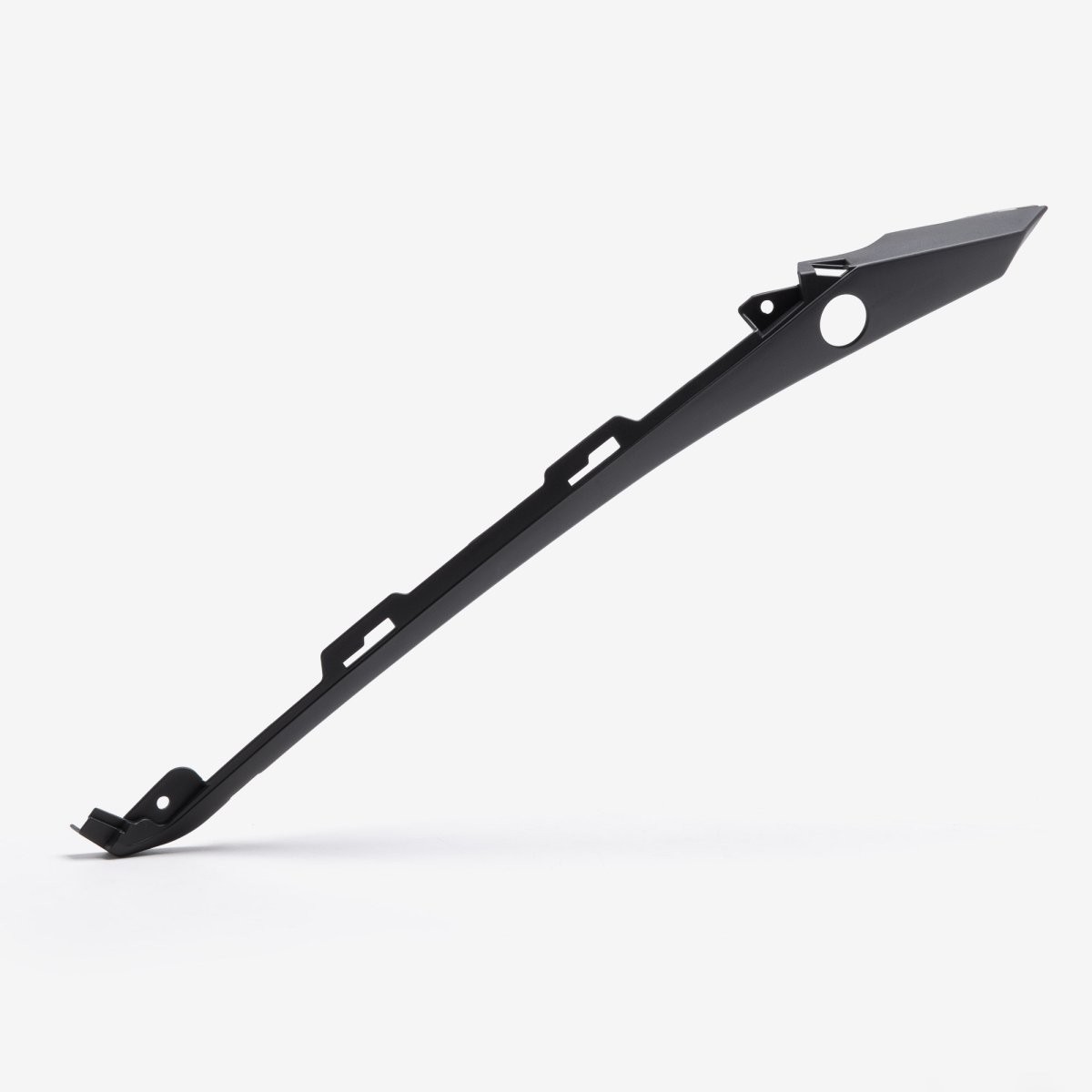 Rear Left Panel Black for ZS125-39-E5 ABS Street Motorcycle Screw-on Painted