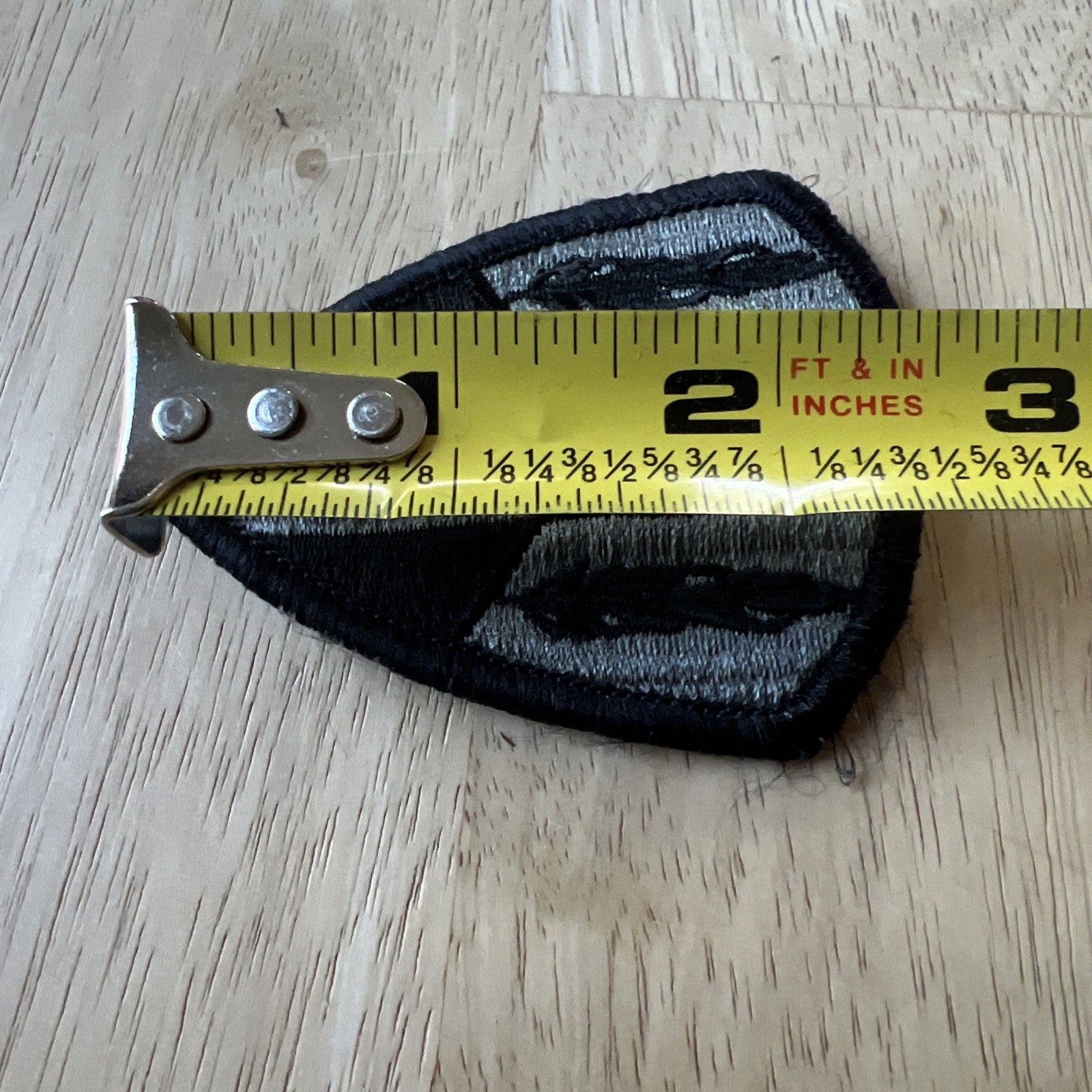 MILITARY PATCH US ARMY HOOK LOOP BACK FOR ACU UNIFORM