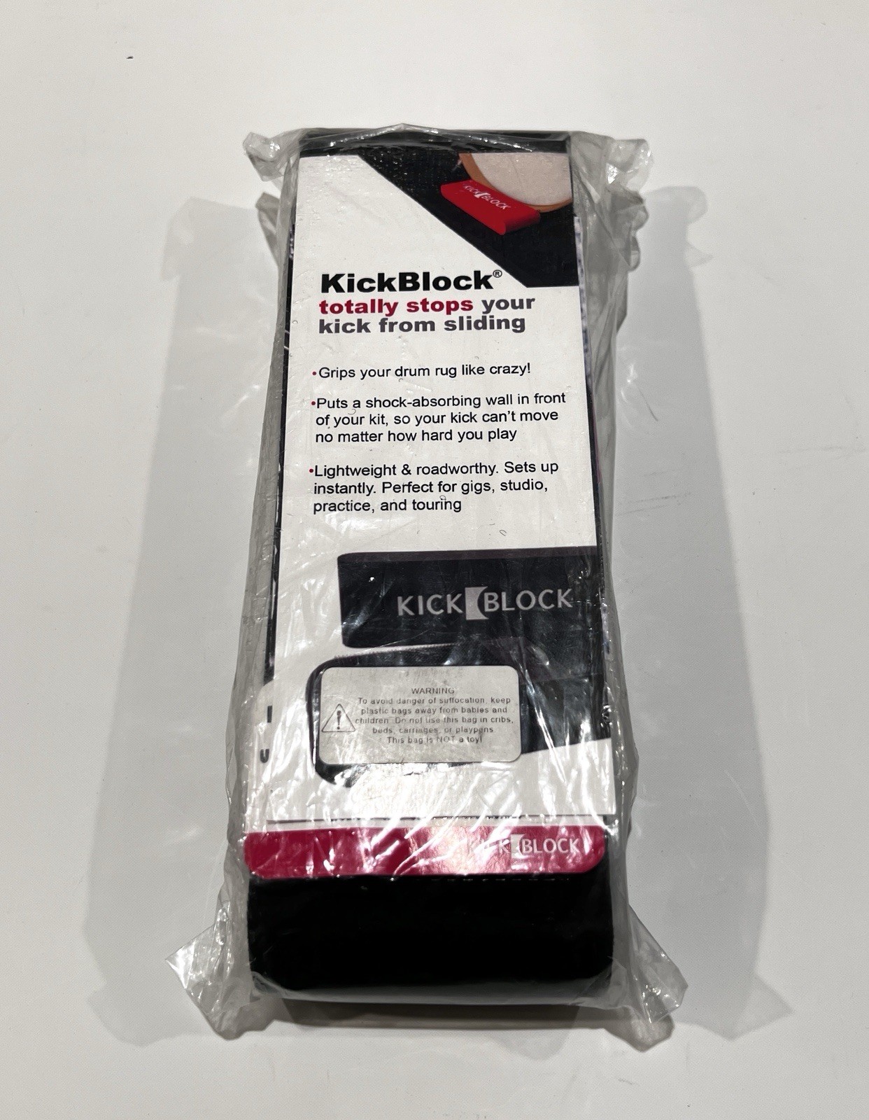 KickBlock KickBlock Bass Drum Anchor - Black